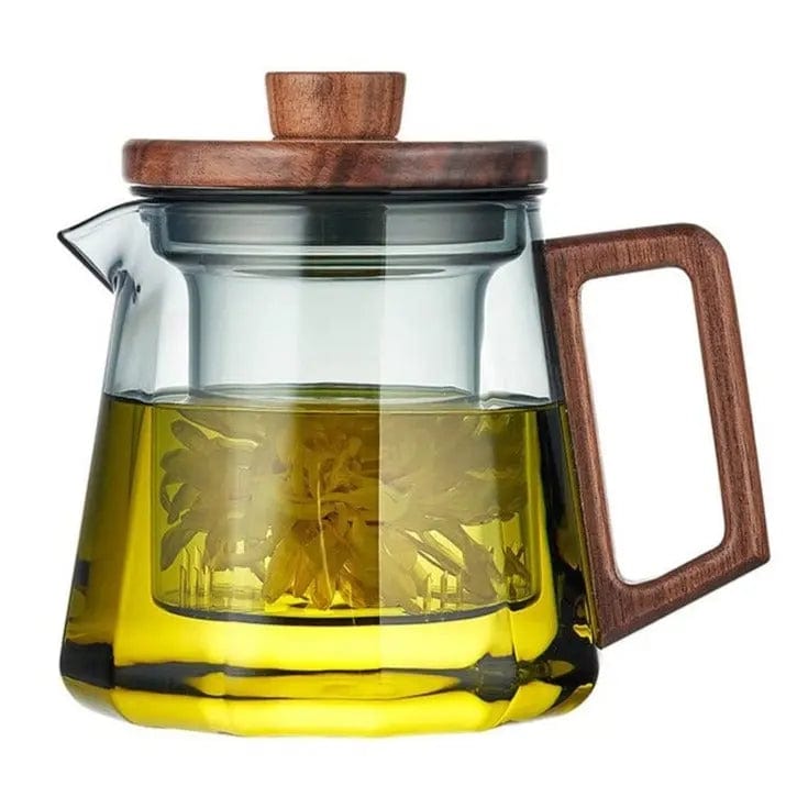 Scandinavisch design glazen theepot 500ML - 700ML