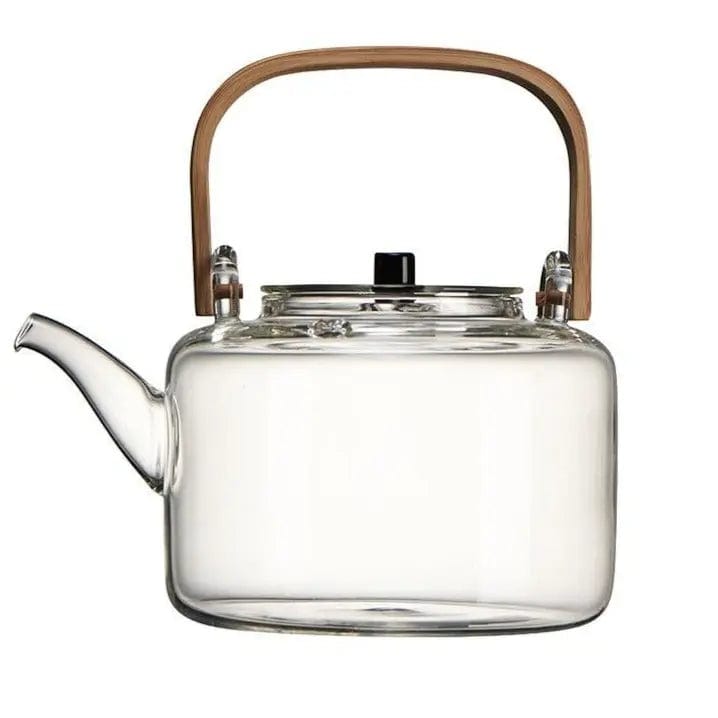 Scandinavische glazen theepot 1,1L