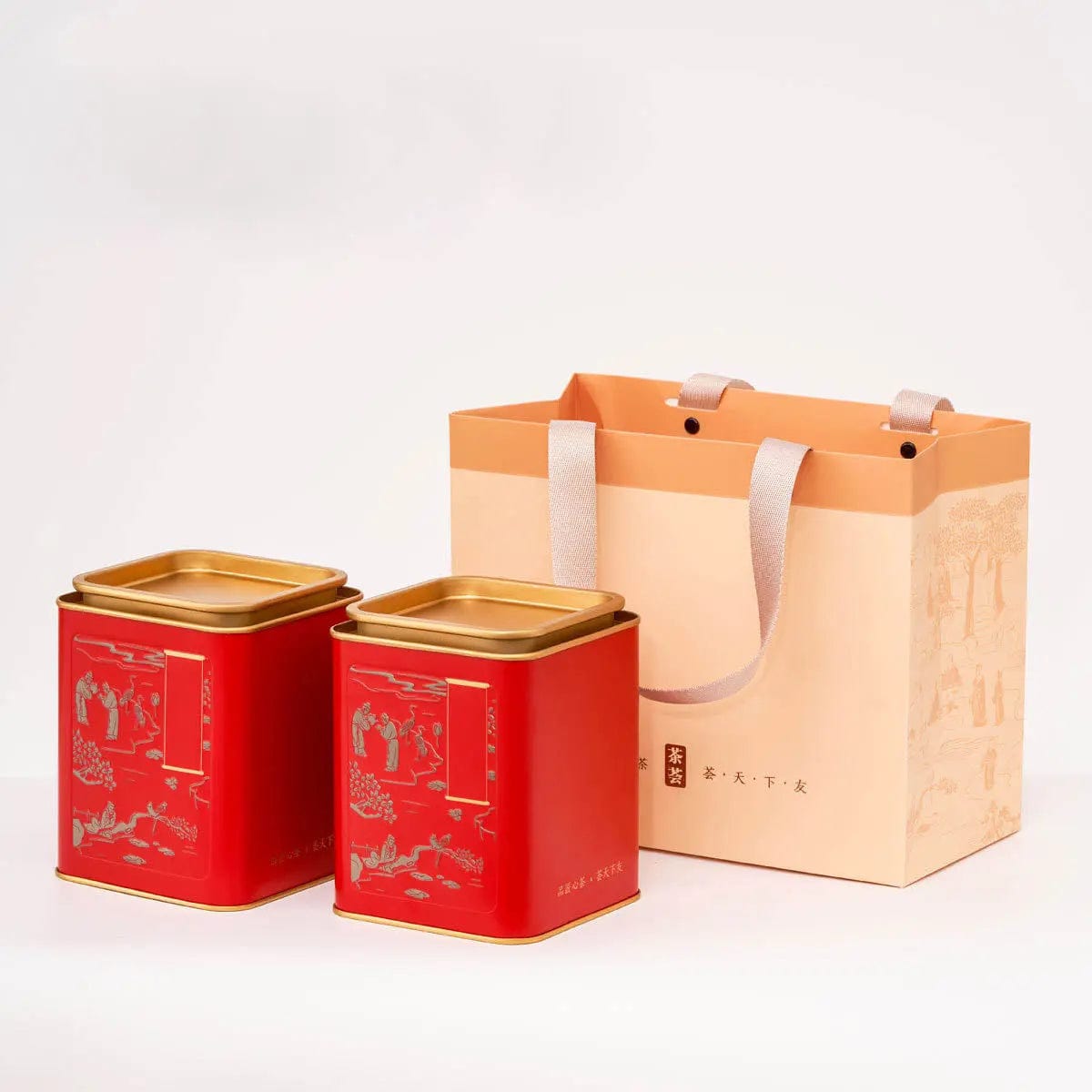 Traditioneel en modern design theedoos