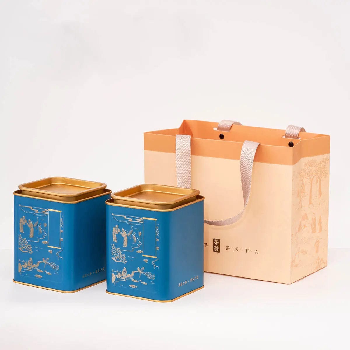 Traditioneel en modern design theedoos