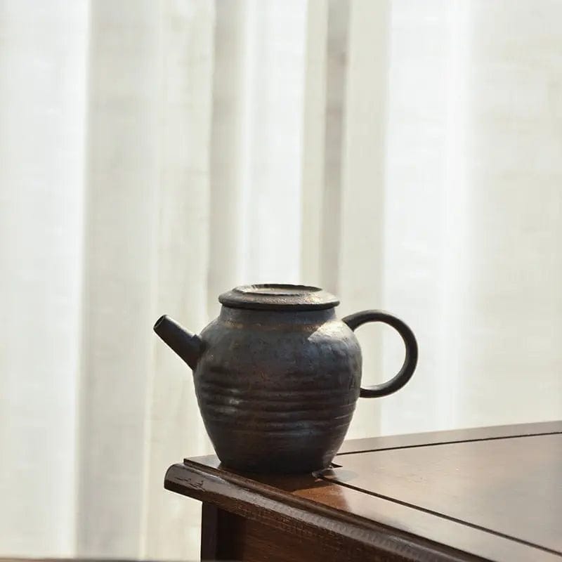 Vintage Japanse aardewerk keramische theepot 210ML