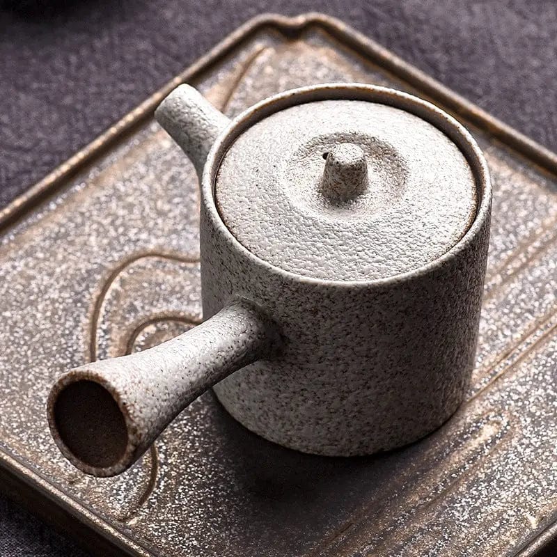 Vintage Japanse keramische Kyusu theepot 160ML