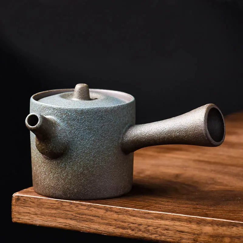Vintage Japanse keramische Kyusu theepot 160ML