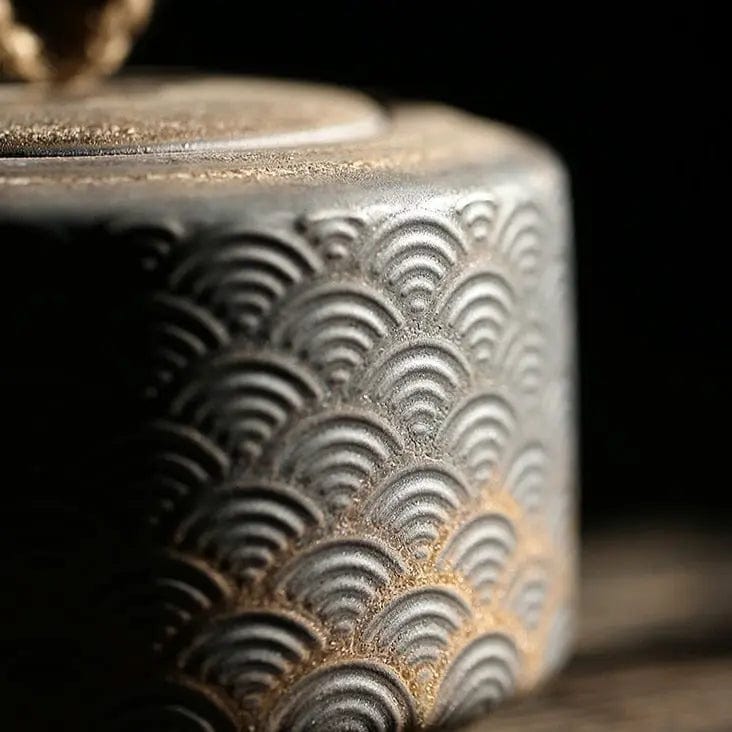 Vintage Japanse keramische theebus 500ml