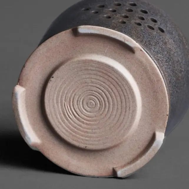 Vintage Japanse theepot met kaarsenwarmer 200ml