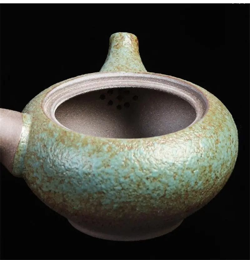 Vintage Kyusu Chinese aardewerk keramische theepot 210ML