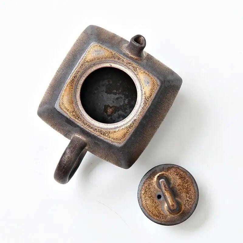 Zeer oude Japanse keramische theepot 220ml