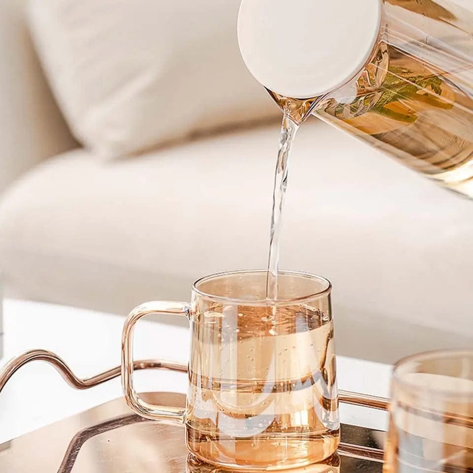 1,8L glazen design theepot karaf