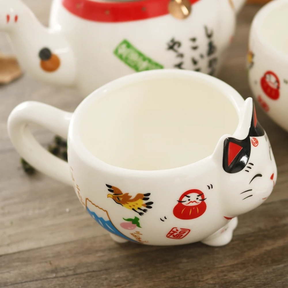 Maneki Neko theekopje 120ml – afbeelding 6