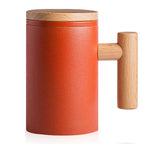 300 ml hoge keramische theemok