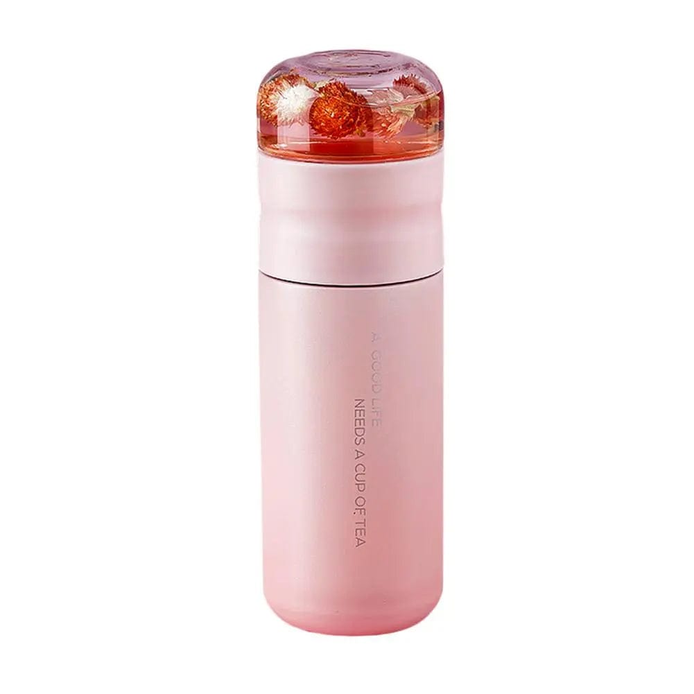 300ML draagbare roestvrijstalen theepot
