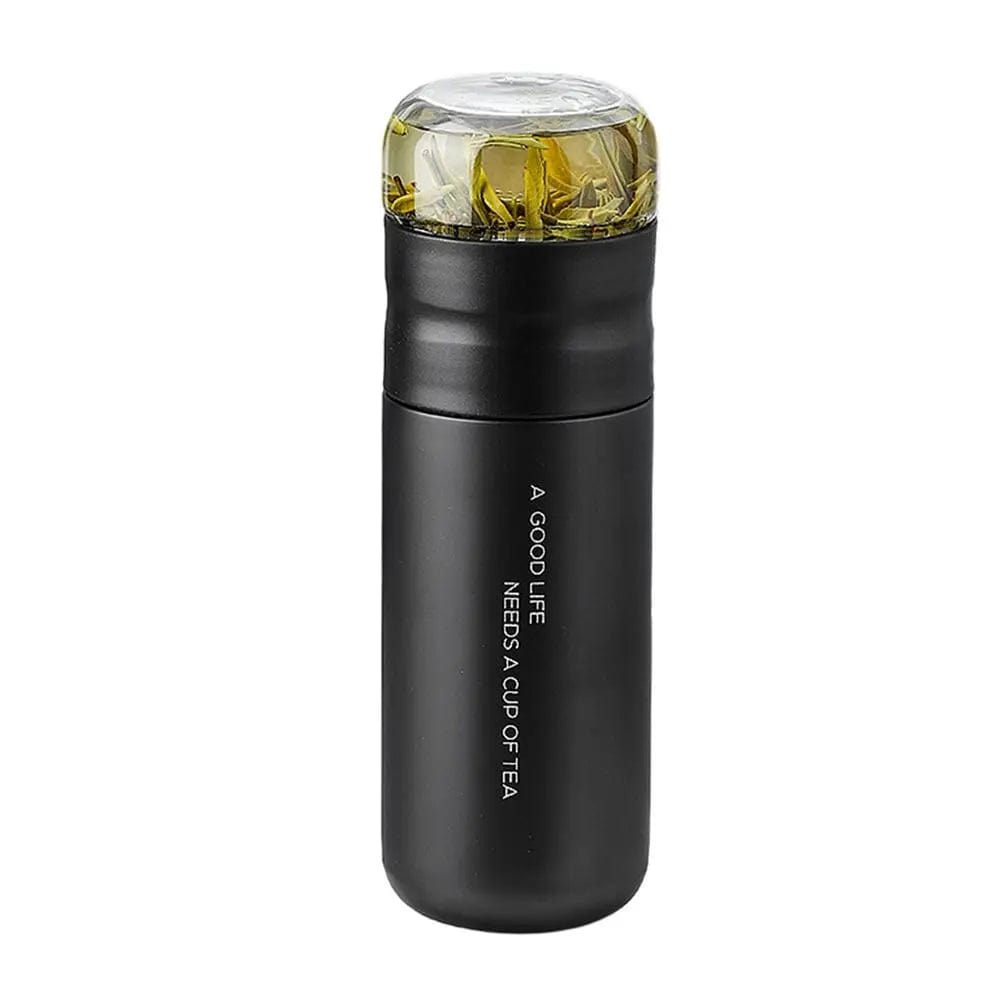 300ML draagbare roestvrijstalen theepot
