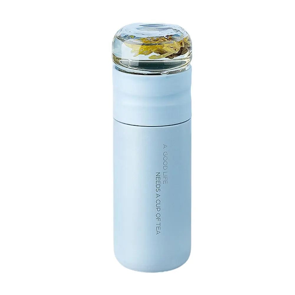 300ML draagbare roestvrijstalen theepot