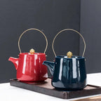 300ML hoge Chinese porseleinen theepot
