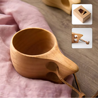 Houten kuksa theekop – afbeelding 6