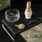 Japanse matcha set – 4- of 7-delig van glas en bamboe – afbeelding 5