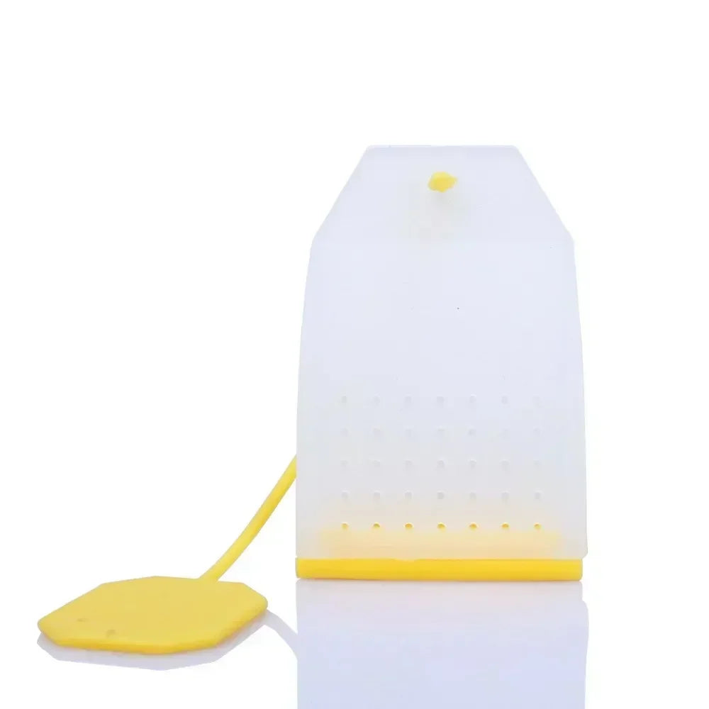 Siliconen thee-infuser in theezakjesvorm – afbeelding 7