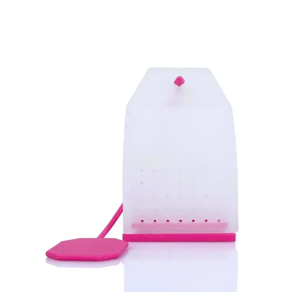 Siliconen thee-infuser in theezakjesvorm – afbeelding 9