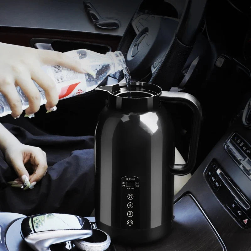 Autowaterkoker 1,2 liter voor 12V of 24V – afbeelding 1