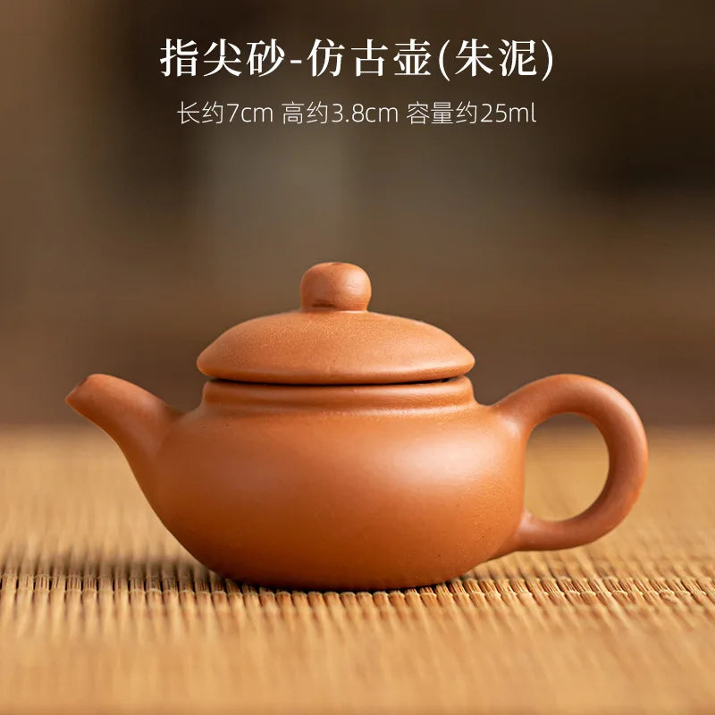 Mini kleitheepot in Yixing-stijl 60 ml voor gongfu-thee