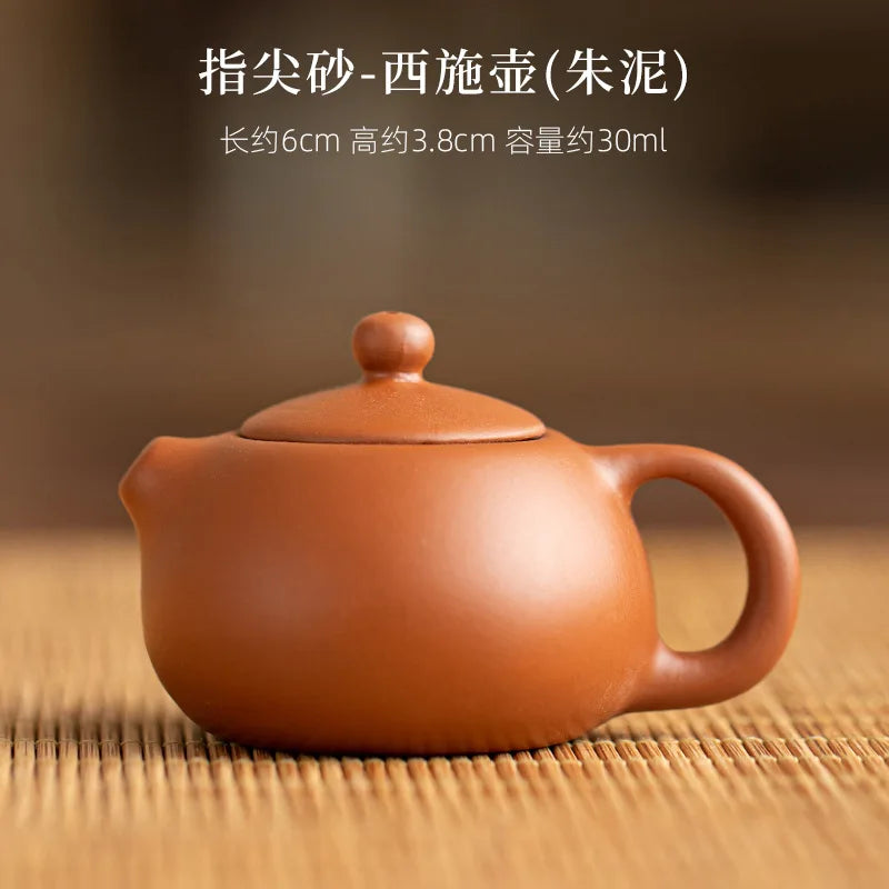 Mini kleitheepot in Yixing-stijl 60 ml voor gongfu-thee