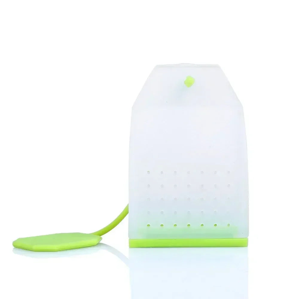 Siliconen thee-infuser in theezakjesvorm – afbeelding 6