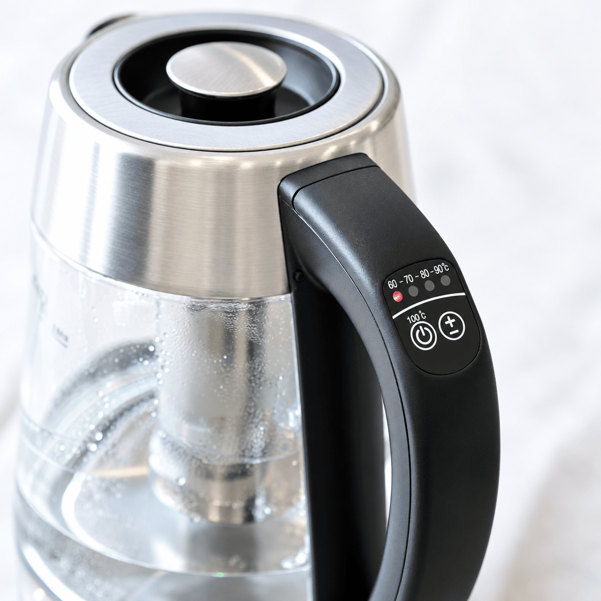 Aigostar glazen waterkoker 1,7 liter – infuser en 5 temperatuurstanden