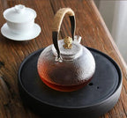 Antieke Chinese glazen theepot 900ML