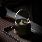 Antieke Japanse keramische theepot 210 ml
