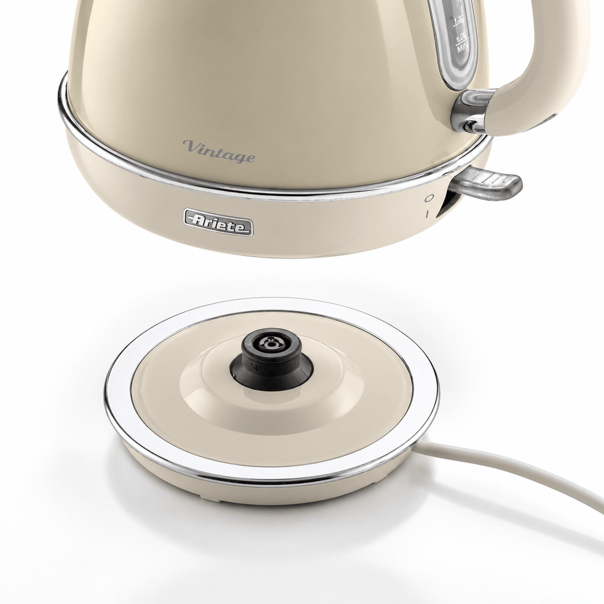 Ariete 2869 Vintage waterkoker 1,7 liter – beige