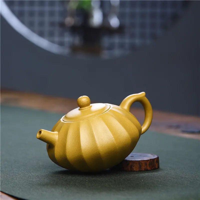 Authentieke Chinese Yixing gele klei theepot 230 ml