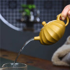 Authentieke Chinese Yixing gele klei theepot 230 ml