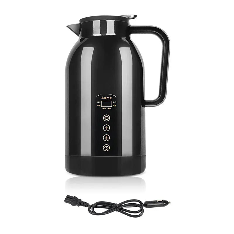 Autowaterkoker 1,2 liter voor 12V of 24V