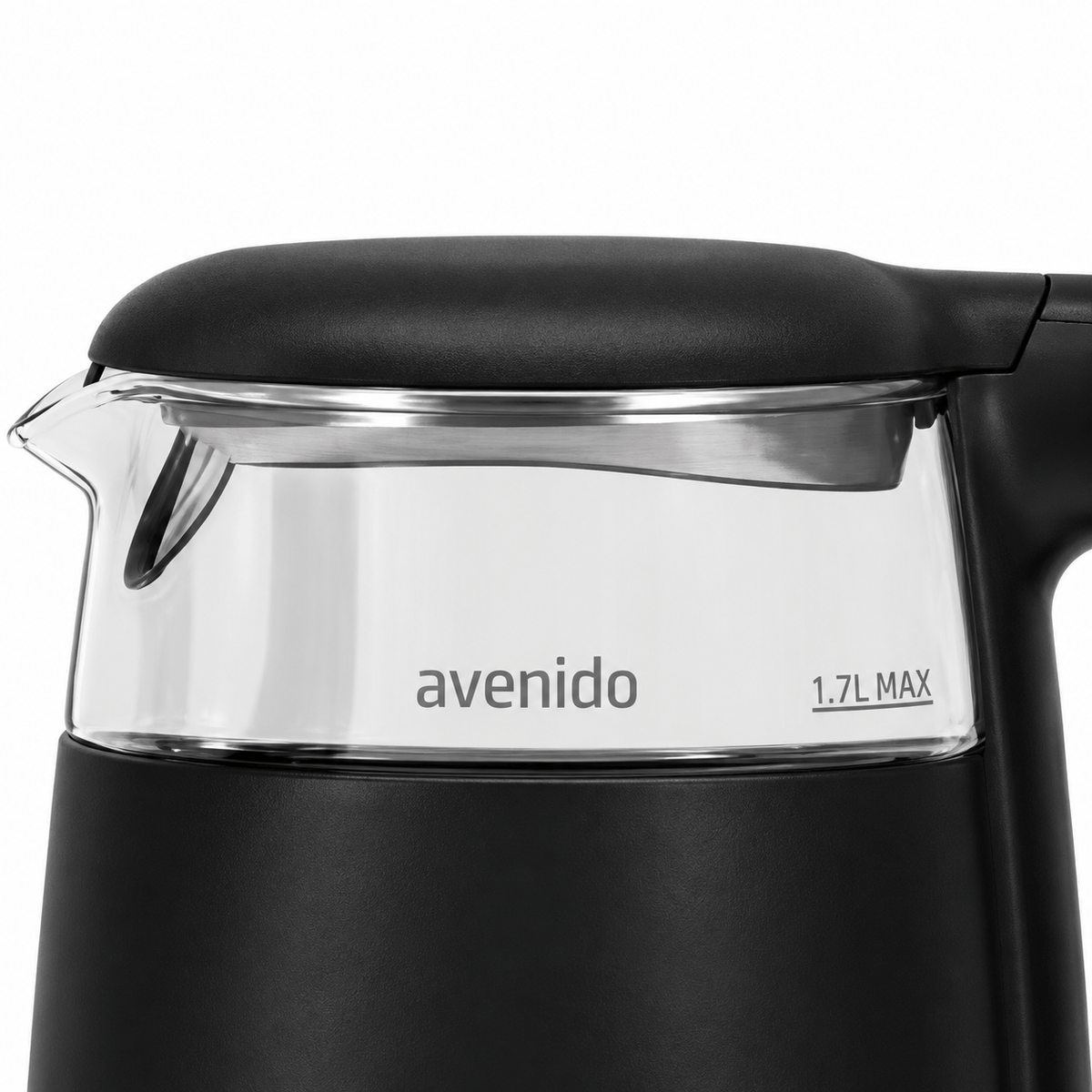Avenido AV1310 glazen waterkoker 1,7 liter – 40–100 °C