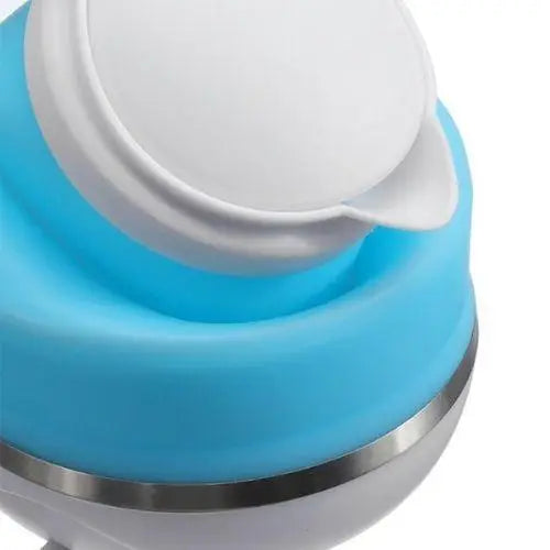 Blauwe opvouwbare reiswaterkoker 600 ml