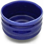 Blauwe porseleinen chawan