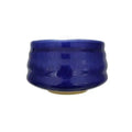 Blauwe porseleinen chawan