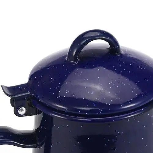 Blauwe waterketel 1,2 liter met sterrenmotief