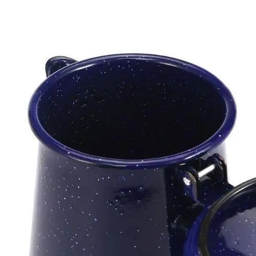 Blauwe waterketel 1,2 liter met sterrenmotief