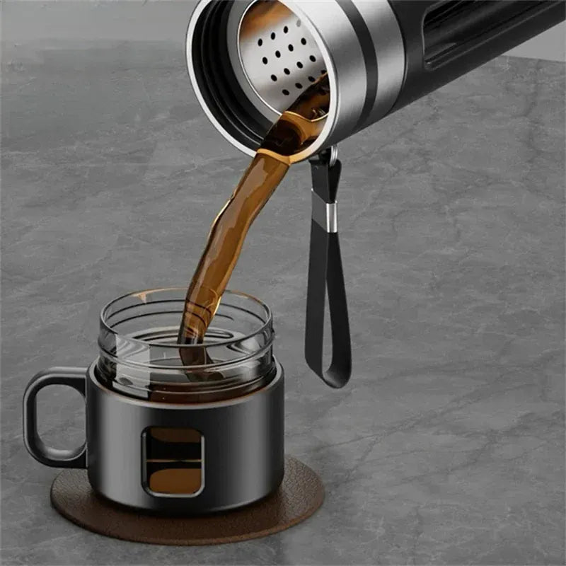 Borosilicaatglazen theefles 520 ml met infuser