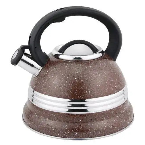 Bruine vintage fluitketel