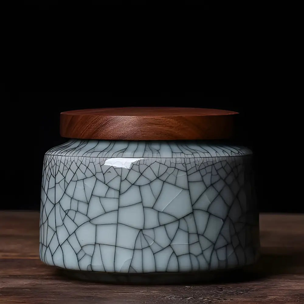 Chinese celadon theedoos