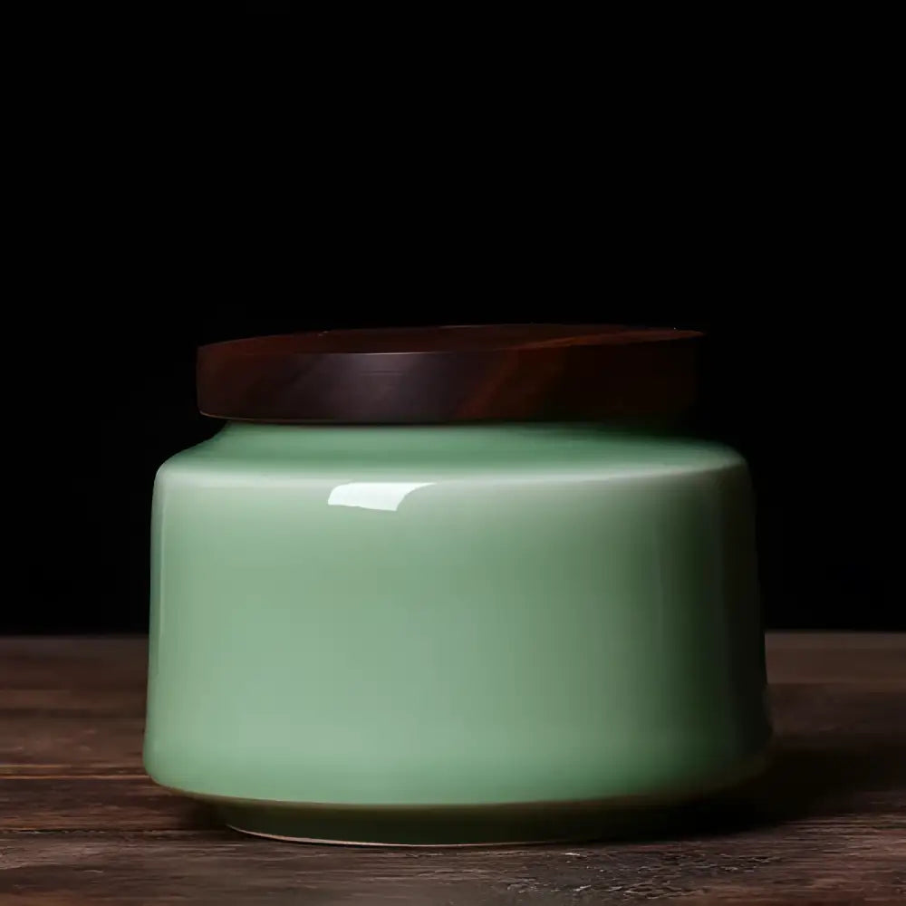Chinese celadon theedoos