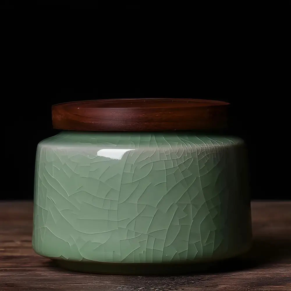 Chinese celadon theedoos