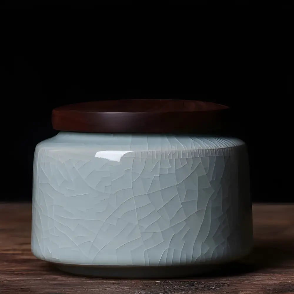 Chinese celadon theedoos