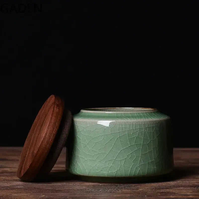 Chinese celadon theedoos