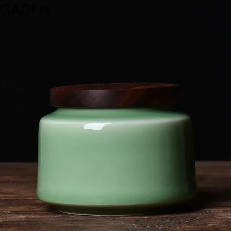 Chinese celadon theedoos