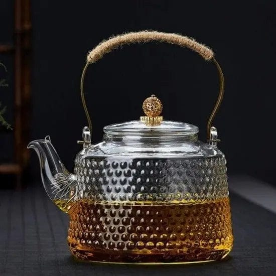 Chinese glazen theepot 1,4L