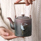 Chinese keramische kraan theepot 400ML