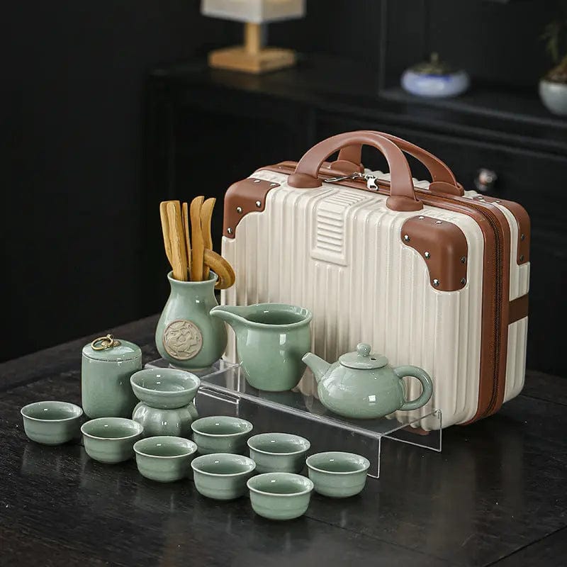 Chinese keramische theeset